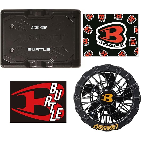 BURTLE AC360バッテリー＆AC370ファンユニットセット バートルエアークラフトAC360バッテリーAC370ファンセット