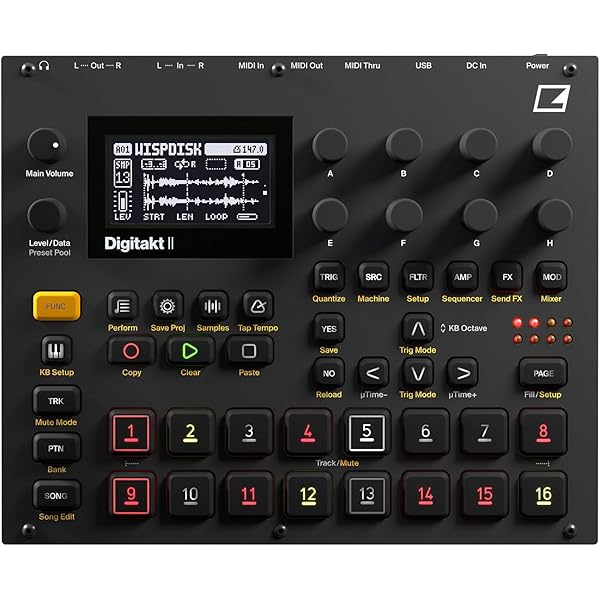 Amazon | elektron Digitakt ドラムマシン＆サンプラー (エレクトロン 