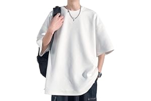 [Culeevp] 夏服 メンズ tシャツ メンズ 半袖 大きいサイズ 無地 五分袖 速乾性 柔らかい 服 メンズ