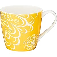 NARUMI(ナルミ) マグカップ デイプラス(Day+) イエロー 340cc 電子レンジ オーブン 食洗機対応 41281-2889