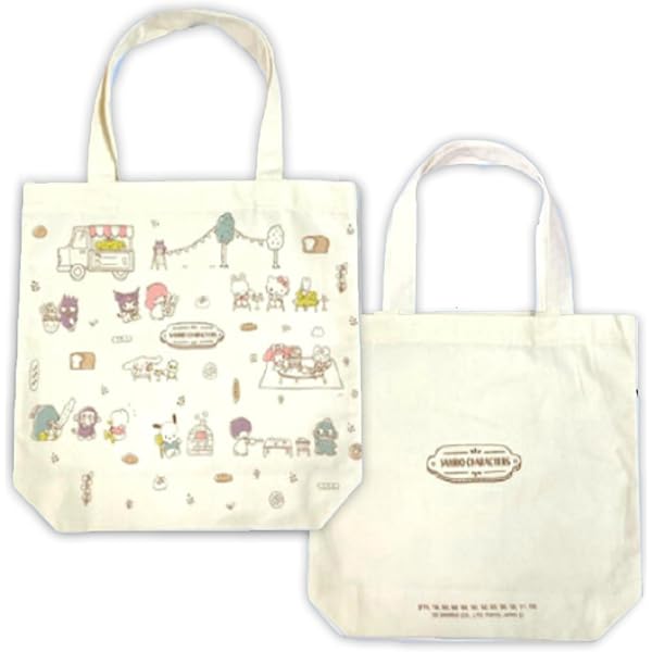 Amazon | [RFSHOP] ニャニィニュニェニョン (4) トートバッグ エコ