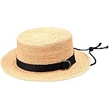 (田中帽子店) Abel(アベル) ラフィア カンカン帽子 UKH099