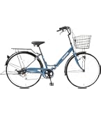 Amazon | ACE BUDDY ママチャリ 折りたたみ自転車 26インチ シマノ6段