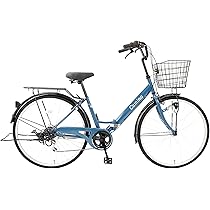 Amazon | 自転車 26インチ 折りたたみ ママチャリ シティサイクル