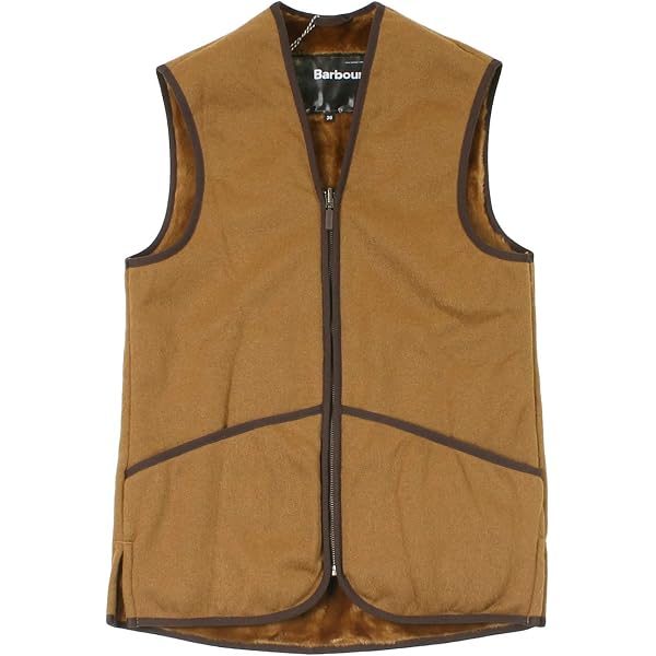 Amazon | [Barbour] [バブアー] WARM PILE WAISTCOAT ZIP-IN LINER