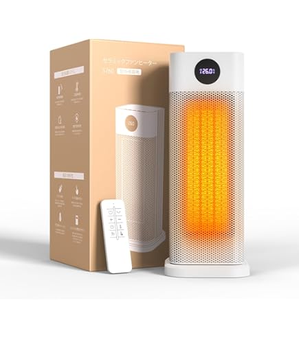 Amazon.co.jp: Sharp HX-H120-W Ceramic Fan Heater, Equipped