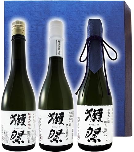 Amazon.co.jp: 獺祭 純米大吟醸 720ml 飲み比べセット 日本酒 2割3分 3