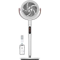 Amazon | Dreo 扇風機 リビング DCモーター 120°上下手動+120
