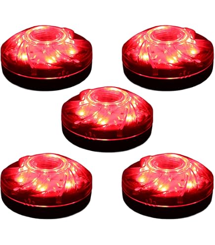 Amazon.co.jp: 電池式警告灯 ニコUFO VL07B型 赤 日恵製作所 VL07B