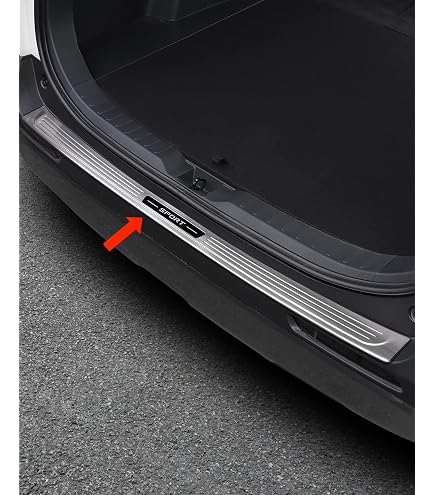 4 Plaques De Seuil En Inox Pour Toyota RAV4 Hybrid 2025 - Protection Anti-usure, Antidérapant, Facile à Coller