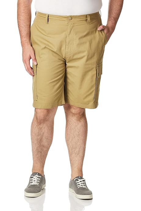 NAUTICA Men's Mini Ripstop Cargo Short 