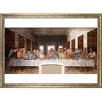 Amazon.co.jp: ポスター レオナルド ダ ヴィンチ (最後の晩餐) A3