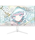 Amazon.co.jp: Pixio PXC278 Wave White ゲーミングモニター 27インチ