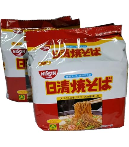 Amazon.co.jp: 日清食品 日清焼そば 大盛り1.5倍 151g×12袋入 : 食品