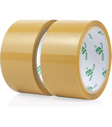 Amazon | ニチバン カートンテープ640PF黄土ー50mmX100m