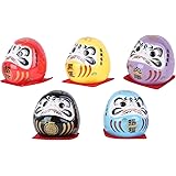 Amazon だるま インテリア 縁起物 デザイナーズだるま 達磨 置物 張り子 手作り 大サイズ ブラック 黒 Alexcious 置物 オブジェ オンライン通販