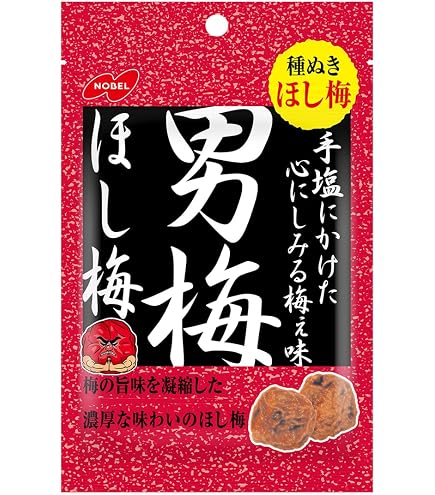 Amazon.co.jp: ノーベル 男梅グミ 38g : 食品・飲料・お酒