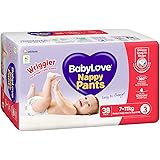 BabyLove Nappy Pants Size 3 (7-11kg) | 76 Pieces (2 X 38 pack)
