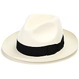 (フジハット) FUJI HAT 帽子 中折れハット ウール 帽子 羊毛 フェルト 白 ホワイト アイボリー
