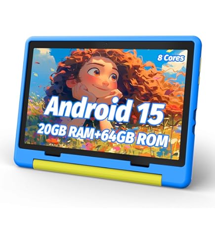 Cheerjoy Kids Tablet 10 inch Android 13 Tablet, 6(2+4) GB+64GB