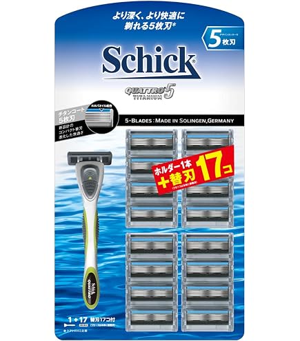 Amazon.co.jp: Schick(シック) クアトロ4 4枚刃 替刃(4コ入) 髭剃り