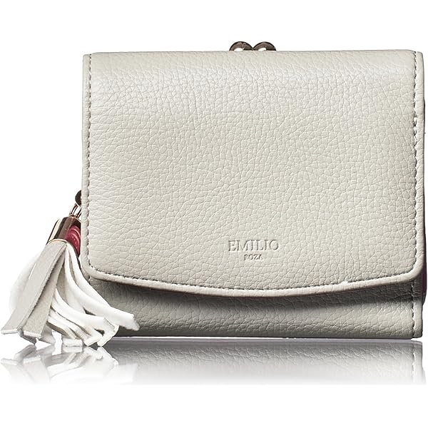 Amazon | [エアリスト] 二つ折り財布 ミニ財布 本革 レディース ルナ