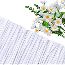 Amazon.co.jp: ShinyWay 手芸モール ふわふわ 高密度 6mm 30cm 造花