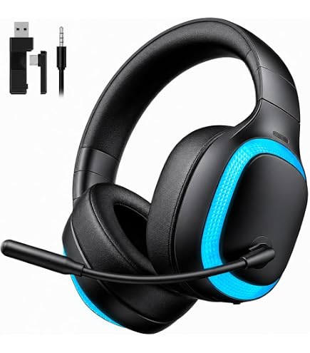 Amazon.co.jp: ゲーミングヘッドセット ワイヤレス ゲーミング