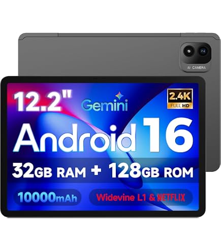 ✨新品 Android15 タブレット 128GB・30GB 11.5型 Amazon.co.jp: 【2026新登場Androidタブレット】11.5インチ Android15