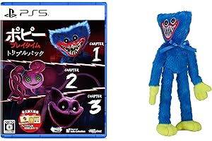ポピープレイタイム トリプルパック -PS5 + 【公式ライセンス商品】Poppy Playtime 14インチぬいぐるみ チェンジングHuggy Wuggy 【Amazon.co.jp限定特典】オリジナルデジタル壁紙 配信 & 【特典】プレイタイム