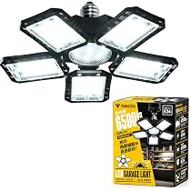 Amazon | 山善(YAMAZEN) LED ガレージライト 作業灯 E26 角度調節100度