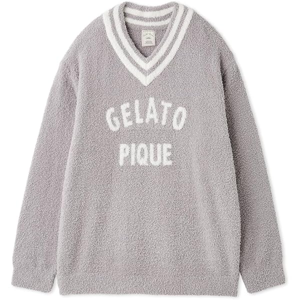 Amazon | [ジェラート ピケ] ドーナツジャガードカーディガン