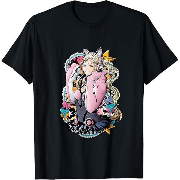 Amazon | TEKKEN7 ラッキークロエ 002 Tシャツ | Tシャツ