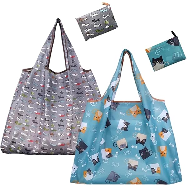 Amazon | [フウワミックス] エコバッグ 「大容量x折り畳みエコバック