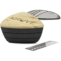 Amazon | KRUVE ふるいふるい 5枚 コーヒー挽き 測定 目盛り付け 精錬 