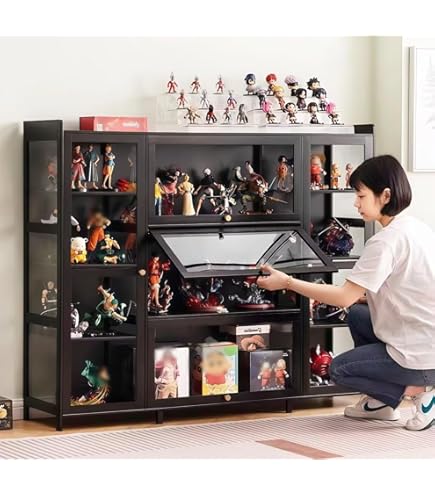 Amazon.co.jp: クロシオ 卓上コレクションケース横型 幅60×高さ