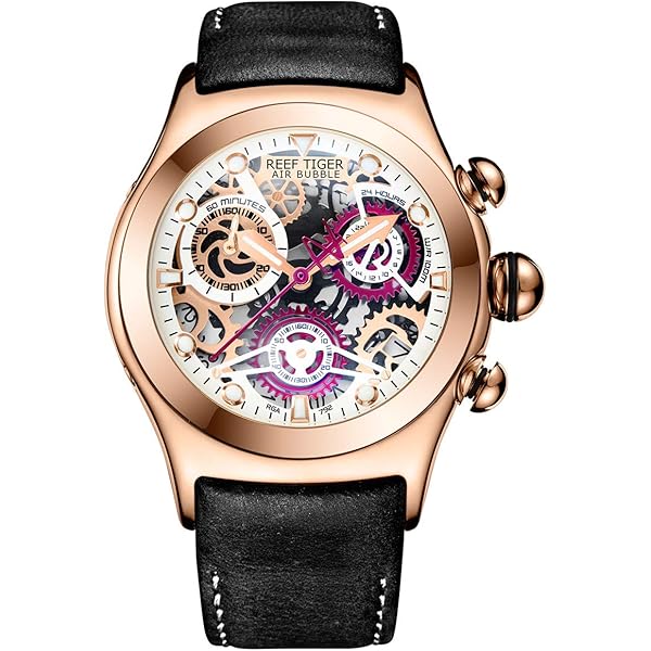 Amazon.co.jp: Reef Tiger クロノグラフ 日付表示 運動 腕時計