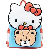 loungefly ハローキティかわいい ラウンドシップ ウォレット Amazon.com: Loungefly Hello Kitty and Friends Color Block