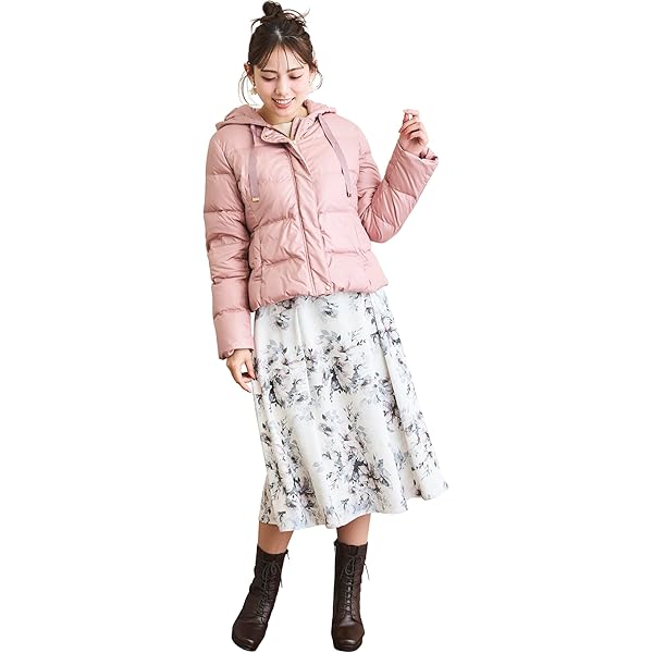 Amazon | フード付きジップコート エクリュー 036 | コート