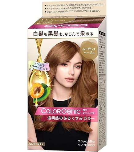 Amazon | サイオス カラージェニック ミルキーヘアカラー A01 ヌーディ