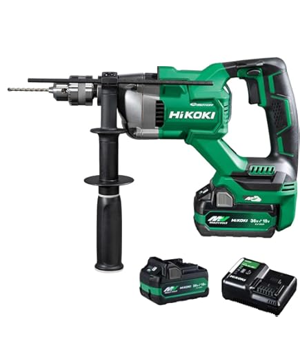 (未使用･未開封品)　HiKOKI(ハイコーキ) 旧日立工機 電子振動ドリル コンクリート高速10mm/低速21mm 無段変速機構・二段変速切替 DV21V tu1jdyt ハイコーキ(日立工機) 電子振動ドリル DV21V - 工具通販クニモトハモノ