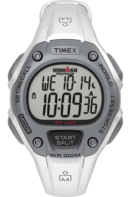 Timex Ironman Classic 30 Full-Size 38mm Watch, Black/Dark Blue, 16mm,  Quartz Watch,Chronograph,Digital : Timex: Amazon.com.au: Clothing, Shoes \u0026  Accessories