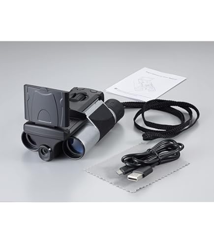 Amazon | デジタル双眼鏡 最大10倍ズーム 録画機能付き双眼鏡