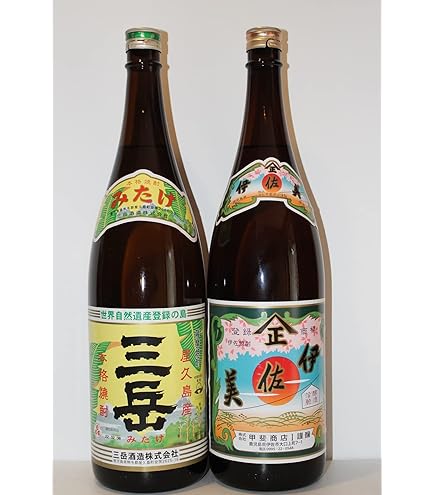 Amazon.co.jp: 「伊佐美(いさみ)+三岳(みたけ)」 1800ml 合計2本 飲み