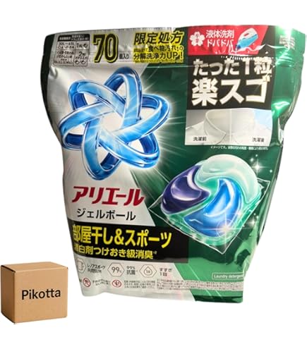 Amazon.co.jp: アリエール 洗濯洗剤 ジェルボール PRO 部屋干し