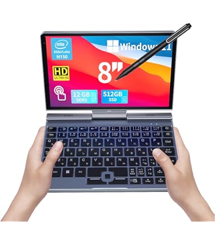 Amazon.co.jp: CHUWI MiniBook ノートパソコン8インチ 128 GB SSD