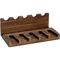 Amazon.co.jp: WOOD WORKS 日本製 ライフルスタンド 5丁掛 (ブラウン