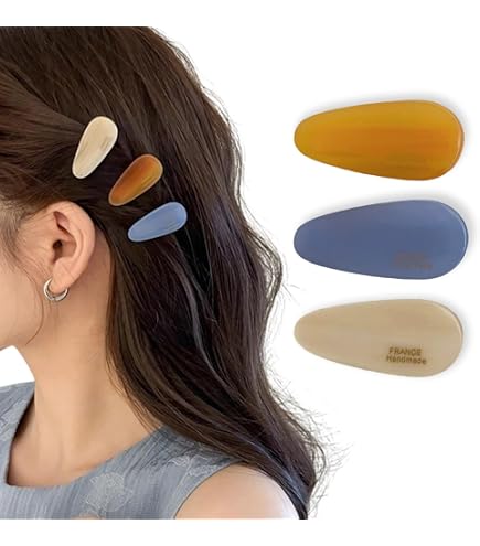 Amazon.co.jp: [セリーヌ] ヘアクリップ 2個セット ヘアアクセサリー