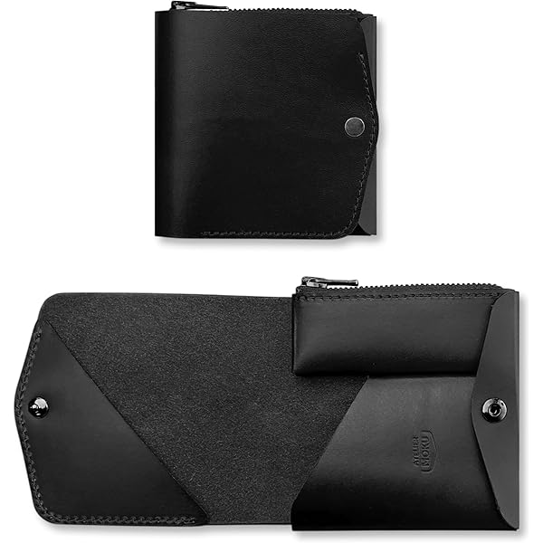 Amazon | [moku] 小さく薄い財布Saku ver.3 ブッテーロレザー ユニ