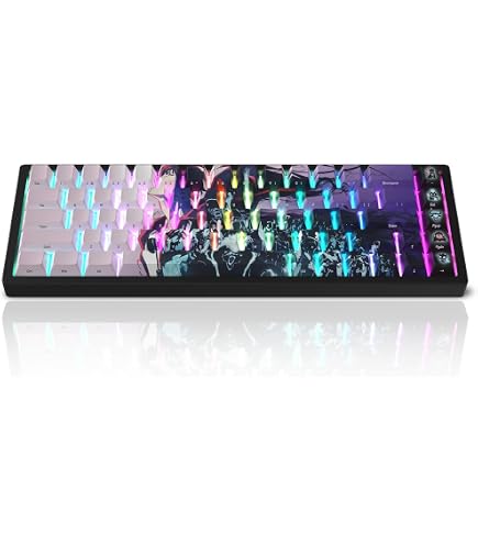 Amazon | AMICIS × カグラナナ ゲーミングキーボード 80HE ラピッド